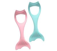 Healeved Set Di 2 Stencil Per Eyeliner Da Donna Con Strumenti Per Il Trucco in Silicone Pennello Per Ombretto E Applicatore Per Mascara