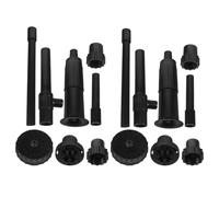 Healeved Set di 2 ugelli per Pompe per fontane da Giardino, testine di spruzzo Decorative per acquari, vasche per Pesci e laghetti, Accessori per Giochi d'Acqua per la casa e l'arredamento