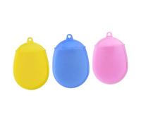 Healeved Set Di 3 Pellicole Da Bagno in Silicone Per Bambini Uniche Nel Loro Genere Per Un Massaggio Delicato E Pulito Del Cuoio Capelluto