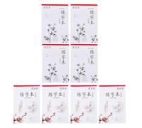 Healeved Set di 8 Quaderni per Calligrafia Carta Liscia e Bordi Confortevoli, Libro di Esercizi e Ragazzi per Pratica di Scrittura e Miglioramento della Calligrafia