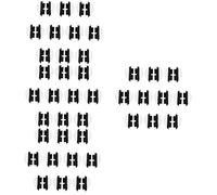 Healeved Set Di Cuscinetti Nasali Ergonomici Per Occhiali Antiscivolo Comodi in Silicone Coppia