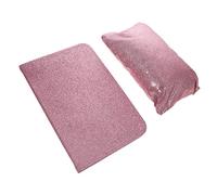 Healeved Set Di Cuscini Poggiabraccio Per Nail Art Per Manicure 3 Cuscini Con Texture in Pietra E Tovaglietta Strumento Per Nail Art Con Poggiaunghie