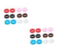 Healeved Set di Impugnature Ergonomiche in Silicone per Montature di Occhiali Punte per Aste Ganci per Le Orecchie Fermagli Rotondi per Occhiali