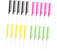 Healeved Set Di Pettini Ad Ago Da 20 Pezzi Pettini A Denti Per Da Donna Per Separare Intrecciare Tingere Portatile