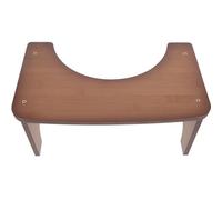 Healeved Sgabello per Wc Semplice ed Elegante Stabile e Multifunzionale in Bambù Sgabello Bagno per Uso Domestico