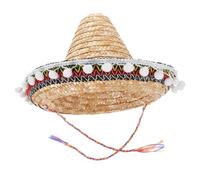 Healeved Sombrero Messicano Decorazioni Cappelli Da Festa Sombrero Sombrero Per Gli Uomini Cappello Sombrero Fiesta Adulti Bordo Uv Cappello Sombrero Di Paglia Festival Cannuccia