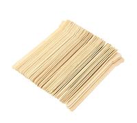 Healeved Spatole Per Ceretta Per Confezione Da 100 Bastoncini Di Legno Per Miscelazione Per La Depilazione Maschile Per Strisce Di Cera Calda Facili Da Usare