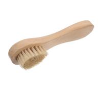 Healeved Spazzola Da Bagno Scrubber Per Il Viso Attrezzi Del Freno Spazzola Per La Pulizia Del Corpo Salviette Per Pannolini Casco Impermeabile Salviette Umidificate Light Brown Di Legno