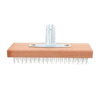 Healeved Spazzola in Acciaio Inossidabile per Esterni Scopa Filo Acciaio Resistente per Pulizia Patio e Rimozione Erbacce Spazzola Weeding Brush per Giardino e Pavimenti Difficili