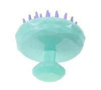 Healeved Spazzola Massaggiante Per Capelluto Con Setole Morbide in Silicone Per Shampoo e Scrub Esfoliante Per Viso e Testa Pettine Antiforfora Strumento Per Massaggio Del Capelluto Esfolia