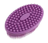 Healeved Spazzola Per Doccia in Silicone Doppia Faccia Lato Scrub e Massaggio Per Ragazzo Ragazza Ragazza e Ragazzo Facile Da Pulire e Sicura Per Delicata