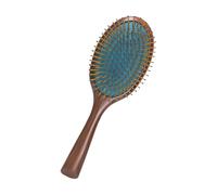 Healeved Spazzola per Legno con Cuscinetto Pettine Massaggiante Antistatico per Stimolare La Circolazione e La Fatica Strumento per Cura Dei con Impugnatura Ergonomica