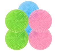 Healeved Spazzola per Shampoo e Massaggiatore Chioma 6 Pezzi, Set in Silicone Morbido Multicolore, Adatto a Chioma Fini e Secchi, Scrub Esfoliante e Relax Durante Lavaggio