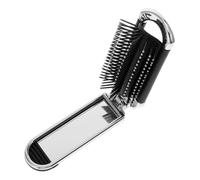Healeved Spazzola Pieghevole Portatile Con Specchio Spazzola Per Per Viaggi e Uso Quotidiano Design Compatto e Leggero Comfort Per Tutti Tipi Di Perfetta Per Borse e Pochette