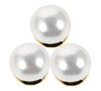 Healeved Spilla Magnetica a Perla Set da 3 Pezzi Spilla Retrò Liscia e Resistente per Abbigliamento Femminile Accessorio Elegante per Maglioni Abiti e Borse Facile da Indossare