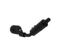 Healeved Stabilizzatore della Corda Arco Curvo in Lega di Alluminio Nero | Stabilizzatore della Corda Arco, Riduce Rumore e Resta Stabile, per Club Sport e Caccia
