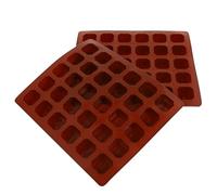 Healeved Stampi in Silicone per Cubetti di Ghiaccio e Cioccolato a Forma di Lettere Set 2 Pezzi Riutilizzabili Facile da Sformare per Uso Domestico Bar Ristoranti e Hotel