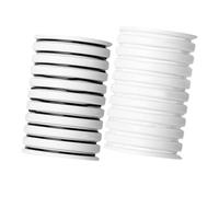 Healeved Strisce Adesive per Ciglia Autoadesive 2 Scatole 20 Pezzi Colla per Ciglia Finte Resistente all'Acqua in Gomma di Resina Delicata sulla Pelle per Applicazione Rapida e Tenuta