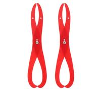 Healeved Strumento di Misurazione per Ceramica e Argilla 2 Pezzi Utensile per Scultura in Argilla Rossa 15 CM Accessorio per Modellare e Scolpire