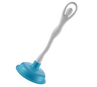 Healeved Stura Lavandini e Scarichi WC Ventosa in Plastica Blu, Manico Ergonomico e Funzionamento Semplice per Cucina e Bagno Colore Casuale