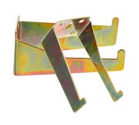 Healeved Supporto a Parete per Estintore 2 Pezzi in Metallo Resistente Gancio da Parete per Estintore per Casa Ufficio e Veicoli Kit di Montaggio Pratico per Sicurezza Antincendio