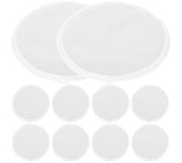 Healeved Supporto Per Lallattamento 10 Coppette Assorbilatte Lavabili Comode E Anti-perdite