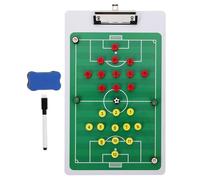 Healeved Tabellone Tattico da Calcio Magnetico in PVC Leggero e Compatto Lavagna Riutilizzabile per Allenatori Kit Analisi Partite e Strategie per Competizioni Sportive Colore Casuale