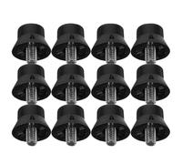 Healeved Tacchetti per Scarpe da Calcio M5 Avvitabili in Nylon 13mm 12 Pezzi Punte Antiscivolo, Sostituzione Precisa per Scarpe Chiodate da Calcio Uomo, Adatti per Campi con Prato