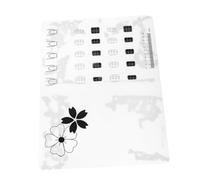 Healeved Tappetino Per Esercitazione Unghie Mat Per Nail Art Portatile e Facile Da Usare Per Tecniche Di Manicure e Colorazione Senza Stress Design Compatto Per Allenamento e Creatività