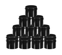 Healeved Tappi a Ribalta in Plastica Pp 28 Mm Nero, Set da 100 Pezzi, Coperchi di Sostituzione per Bottiglie di Lozione e Shampoo, Resistenti a Temperature Alte e Basse, per Uso Quotidiano