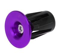 Healeved Tappi per Manubrio Bici in Lega di Alluminio M4X34Mm Coppia Viola per Impugnatura 22-24Mm Accessori per Mountain Bike e Bici da Strada Facili da Installare