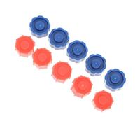 Healeved Tappi per Siringa Luer Lock Accessori per Ago Dispenser 100 in Plastica Riutilizzabili a Tenuta Stagna per Pasta Saldante e Compound Termico