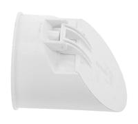 Healeved Tappo Antiriflusso in PVC per Tubi di Scarico Copertura Rotonda per Prese d'Aria Adattatore per Fognatura per Bagno e Cucina Installazione Rapida e Barriera Contro Gas Reflui