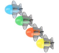 Healeved Temperamatite Piccolo Manuale a Forma di Aeroplano Set da 4 Pezzi Temperamatite per Leggero e Portatile per Materiale Scolastico e Uso Quotidiano Colore Colore Casuale