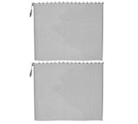 Healeved Tende Parascintille Pannelli per Stufa Resistenti alle Alte Temperature con Maniglie e Anelli Metallici 2 Pezzi in Ferro Facili da Installare per Caminetti per Casa