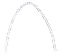 Healeved Tracolla per Borsa Trasparente in Acrilico 23X17 CM Cinghia per Borsa da Donna Fai da Te Resistente e Pratico per Personalizzare Lo Stile