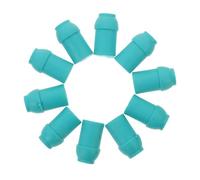 Healeved Ugelli di Ricambio per Pompa per Ventose 10 Pezzi, Connettori Verdi per Kit Coppettazione Familiare, Accessori per Massaggi Coppettazione, Compatibili Pompe Manuali per Terapia