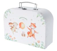 Healeved Valigia portaoggetti in cartone per ragazzo, ragazza, custodia decorativa per giocattoli, scatola di immagazzinaggio vintage per feste di compleanno e accessorio per ragazzi e ragazze con