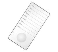 Healeved Vassoio per Extension Ciglia in Cuscinetto Adesivo Tavolozza per Ciglia Riutilizzabile Piattaforma di Supporto Design per Organizzare e Facilitare