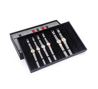 Healeved Vassoio Portaorologi Scomparti Organizer Custodia Espositore per Orologi Donna