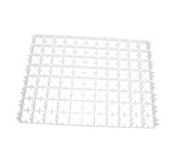 Healeved Vassoio Portauova in Plastica per Incubatrice 88 Scomparti Resistente per Incubazione Uova Casa Griglia Ampia per Conservazione e Protezione Uova