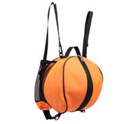 Healeved Zaino da Basket e Calcio Arancione Borsa Sportiva Multifunzione in Materiale Resistente per Palestra Scuola e Viaggi Capiente per Palloni di Basket Calcio e Pallavolo