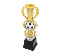 Healevedi Calcio - Coppa d'oro Sportiva per Evento calcistico - Premio Campionato di Calcio da 10 Pollici per la Squadra attaccante, Souvenir per Il della Festa.