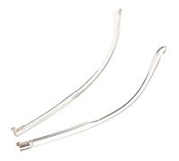 Healifty 1 Paio Gambe a Spettacolo Accessorio Per Occhiali Tempio Degli Occhiali Parti Per La Riparazione Degli Occhiali Accessori Per Occhiali Acrilico Universale Kit Di Riparazione