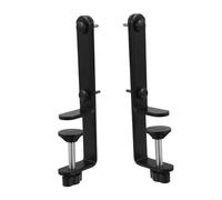 Healifty 1 Paio Scrivania per Pegboard Staffa Fissaggio per Design Clamp Installazione Facile e Forature Compatibile con Tipi Scrivanie