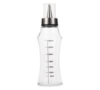 Healifty 1 pezzo Dispenser con Scala Dosatrice per Condimenti Acciaio Inossidabile Design Antigoccia per Cucina e Barbecue