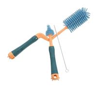 Healifty 1 Set Spazzola Per La Pulizia Spazzola Per Biberon Detergente Per Pennelli Per Bottiglie Spazzola Per Bottiglie D'acqua Detergente Multiuso Latte Gel Di Silice Bambino Portatile
