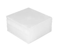 Healifty 10 pezzi Custodie Trasparenti Singole per CD Dvd in Plastica Resistente Confezione da Custodia Protettiva Leggera e Portatile per Archiviazione Sicura
