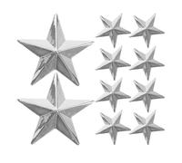 Healifty 10 Pezzi Grip Pad per Snowboard Punte a Stella in Metallo Antiscivolo Autoadesivo per Stabilità e Presa Extra Durante Lo Snowboard e Sport Invernali