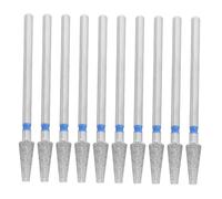 Healifty 10 pezzi Kit Punte Diamantate per Trapano Unghie Levigatura e Lucidatura Professionale Punte Singolarmente Confezionate per Manicure e Pedicure Igieniche Design Apertura
